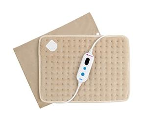 Small Universal Electric Heating Pad with Cover | Size 40 x 30 cm | 90 W Power and 3 Temperature Levels | Thermal Pad Made of Polyester | Pekatherm US20TD