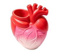 Small Vase Gothic Heart-Shaped - Crafts Modern Decor Planter Small Flower | Small Flower Vase for Coffee Table Wedding Living Room Shelf | Office Desk Home Indoor Housewarming Small Vase Gothic Crafts