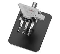 Small Vise - 3 Pouces Table Banc Banc Varee Avec Base Pivotante À 360 ° | Mini Vice En Fonte Lourde Pour Le Travail Du Bois, La Fabrication De Bijoux Et La Fabrication De Passe-temps | Outil De Pinces