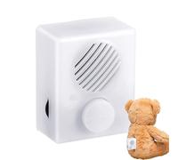 Small Voice Recorder - 6x5x2.6cm Compact Device, ABS Material Audio Module, 360 Seconds Recordable Voice Message Player with Adjustable Volume | Plush Toy Sound Module for Stuffed Bear DIY Crafts