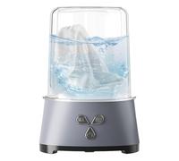 Small Washer - Rechargeable COMPTOP BASHER, 2 Programmes De Lavage | Fournitures De Voyage À Lavage Rapide Pour Les Locataires, Voyageurs D'affaires, Laveuse Portable Compacte Pour La Maison, Appartem