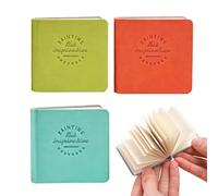 Small Watercolor Sketchbook - 3-Pack Mini Watercolor Sketchbook | 2x2 Inch Portable Travel Art Journal | 48 Sheets Watêrcolor Textured Drawing Paper, Ideal For Artists Beginners Kids Outdoor School