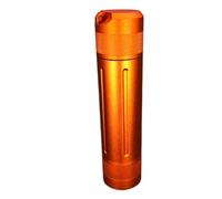 Small Waterproof Pill Case - Portable Medicine Box, Keychain Pills Organizer | Airtight Travel Pill Holder, Compact Mini Storage Bottles, Durablee Medication Keeper, Essential Survival Accessory