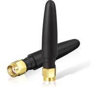 Small WiFi Antenna Dual-Band 2.4GHz 5GHz RP-SMA Connector Lightweight Omnidirectional 5cm Antenna 50ohm Applicable to Computer FPV WiFi USB Adapter