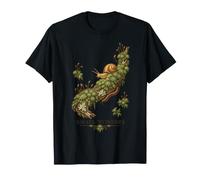 Small-Wonders Mousse d'escargot Mille-Pattes Forêt Sol T-Shirt