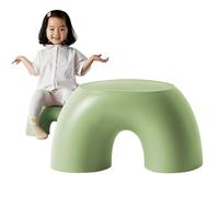 Small Wooden Stool, Plant Stand, Indoor Step Stool For Kids | School Rainbow Design Smalls Stools | Comfortable Kids Furniture For Living Room, Bedroom, Study, Kitchen, Bathroom, Garden, Patio