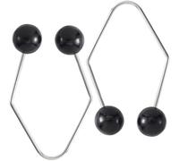 SmallCat Lot de 2 appareils à fossettes pour joues, entraînement des fossettes noires pour le visage, exercices musculaires du visage pour fossettes naturelles, lifting du visage pour un sourire doux,