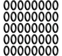 SmallCat Lot de 40 joints toriques en caoutchouc noir M22 pour nettoyeur haute pression, raccords toriques pour tuyau de nettoyeur haute pression de 6,35 mm pour pompe, adaptateur, buse