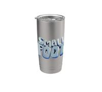 Smallfoot Logo Gobelet isotherme en acier inoxydable double paroi