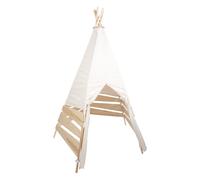 Smallfoot Outdoor Tente Tipi 12405 blanche, Tente pour enfants, imperméable, à partir de 2 ans
