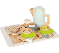 smallfoot Set de café et de thé personnalisable Cuisine pour enfants Set de jeu en bois : Sans nom