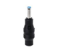 smallJUN 5,5 x 2,1 mm à 4,5 x 3,0 mm Bloc d'alimentation Convertisseur Fiche Ordinateur Portable Adaptateur Connecteurs et Connecteurs Noir + Splitter