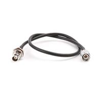 SMALLJUN Tnc Mâle vers TNC Femelle Rg58 Pigtail Câble Rf Wireless Router Câble Connecteurs et Pinces Noir