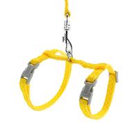 smalllee_lucky_store Harnais pour Animaux de Compagnie avec Laisse réglable pour Lapins Chats Chatons Collier réglable Laisse de Marche pour Petit Chien