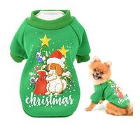 SMALLLEE_LUCKY_STORE Pull de Noël pour chien - Chandail pour chiot, chiens de petite taille, chats, chihuahua - Pull de Noël pour les toutous - Cadeau de Noël pour chiens