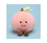 (SmallPeach,16-25cm)Peluche Dessin Animé Fruits Légumes Peluche Poupée pour Enfants Décoration Chambre