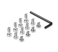 SMALLRIG 1/4" Vis Pack 12 Pcs llen 1713 | Pack de 12 vis 1/4" avec llen pour trépied et caméra.