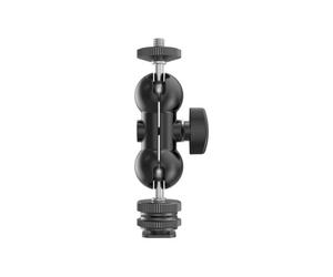 SmallRig 1135 rotule double multifonction avec griffe et vis 1/4"