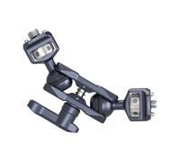 Smallrig 3874 bras magique avec double rotule (vis 1/4" -20 et vis de positionnement ARRI 3/8" -16)