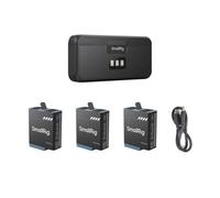 Smallrig 4565 Kit Chargeur de batterie et 3 batteries pour GoPro 9/10/11/12