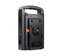 SmallRig 4578 Chargeur de Batterie V-Mount Double Canal (Norme Européenne)
