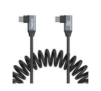 SmallRig 4793 Câble de données spiralé USB-C (coudé) vers USB-C (coudé) | ✅ Livraison gratuite à partir de 100 €