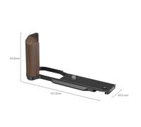 SmallRig 4802 Poignée en bois en forme de L pour Nikon Z fc, noir
