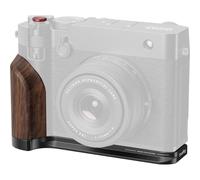 SmallRig 5266 Plaque de montage en L avec poignée en bois pour Fujifilm GFX 100RF (noir)