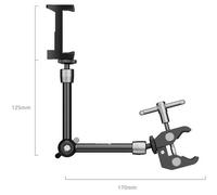 SmallRig 5326 Pince en forme de crabe pour téléphones (9,8")