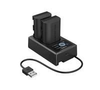 Smallrig 5409 2x batteries + chargeur pour Canon LP-E6P