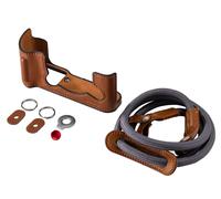 SMALLRIG 5670 Kit Étui Cuir pour Fuji X-T30 III/II/I Brun