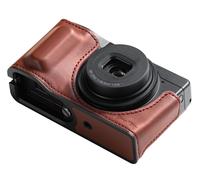 SMALLRIG 5678 Kit Étui Cuir pour Ricoh GR IV/III/IIIx/Etc. Rouge