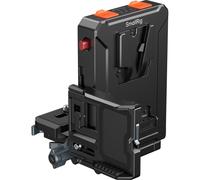SmallRig 5899 Plaque d'adaptation pour batterie V-Mount avec gestion intelligente de l'alimentation (compatible avec la plaque de dégagement rapide Arca-Swiss)