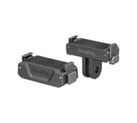 Smallrig 5918 support adapteur pliable à dégagement rapide bidirectionnel avec fixation à 2 broches et trou fileté 1/4" - 20