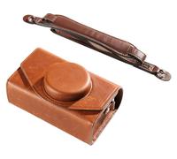 SmallRig 5986 sac de rangement en cuir pour Fujifilm X-E5 et X100VI - Marron