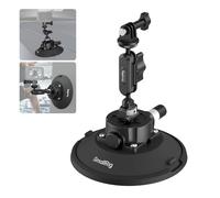 SMALLRIG 6" Support Ventouse, Charge Maximale 3 kg - 5856B | Bras articulé à rotule. Pour DJI Osmo Action 6/5 Pro/4, pour Insta360 X5, pour GoPro 13/12.