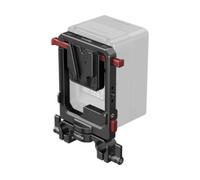 SmallRig 6273 plaque de batterie V-Mount rotative avec double V-Lock et double pince pour tige 15mm