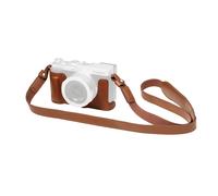 SMALLRIG Kit de Demi-Coque en Cuir pour Panasonic LUMIX L10, Comprenant Un étui de Protection de Style rétro et Une Sangle d'épaule, Trou fileté 1/4"-20, Compatible avec Les trépieds (Marron) - 6275