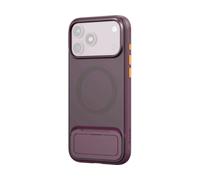 SmallRig 6589 coque CS-S1 avec support pour iPhone 18 Pro Max / 17 Pro Max - Dark Cherry