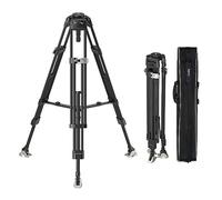 SMALLRIG 72" Trépied en Fibre de Carbone Robuste, Trépied Vidéo avec Système de Verrouillage en Une Étape, Trépied en Carbone avec Bol de 75 mm, Charge Jusqu'à 25 kg, pour Caméscope - 4167