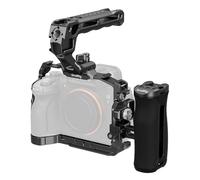 SMALLRIG A7 V Kit de Cage Advanced pour Sony Alpha 7 V/Alpha 7R V/Alpha 7 IV, avec Plaque de Dégagement Rapide pour Arca, avec Poignée Supérieure, Poignée Latérale et Serre-câble pour HDMI - 6026