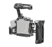 SmallRig A7V / A7R V / A7 IV Rhinoceros Cage Advanced Kit pour Sony Alpha 7 V/Alpha 7R V/Alpha 7 IV/Alpha 7S III/Alpha 7R IV Comprend poignée supérieure/poignée latérale/serre-câble pour HDMI