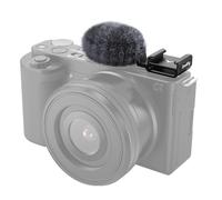 SMALLRIG Adaptateur Cold Shoe Pare-Brise pour Sony ZV-1/ZV-E10 - 3526 | Réduit le bruit du vent en extérieur. Compatible ZV-1 II, ZV-1, ZV-1F, ZV-E1, ZV-E10, ZV-E10 II.