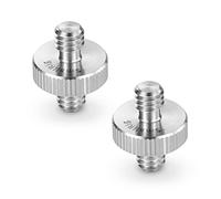 SMALLRIG Adaptateur Connecteur Tige 1/4 Filetage 828, Vis 1/4-1/4, Acier Inoxydable, Compatible avec Accessoires 1/4'' Femelle, Caméra, Studio, Outdoor, Indoor