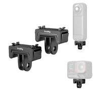 SMALLRIG Adaptateur de Fixation Rapide pour Insta360 X5 / X4 Air/Ace Pro 2 / Ace Pro/Ace, Adaptateur avec Fixation à 2 Broches pour trépieds (2 pièces) - 6303
