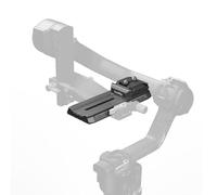 SMALLRIG Adaptateur de Plaque à Dégagement Rapide pour Manfrotto pour DJI RS 2 / RSC 2 / RS3 / RS 3 Pro/RS 4 / RS 4 Pro, avec Plaque à Dégagement Rapide, HawkLock H38-4638