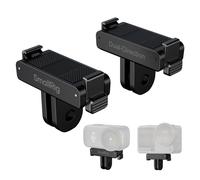 SMALLRIG Adaptateur Magnétique pour DJI Osmo Action 6-5911 | Dégagement Rapide. pour Osmo Nano. Lot de 2. Fixation à 2 Broches. pour Trépied ou Perche à Selfie.