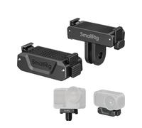 SMALLRIG Adaptateur Magnétique pour DJI Osmo Action 6-5918B | Dégagement Rapide. pour Osmo Nano. Lot de 2. Fixation à 2 Broches. Filetage 1/4"-20. pour Trépied ou Perche à Selfie.