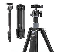 SMALLRIG AP-20 Trépied Carbone, Monopode, Rotule 360°, 12 kg - 4059 | Colonne Centrale Incluse. Plaque à Dégagement Rapide. Charge 26,5 lbs. Conception Modulable.