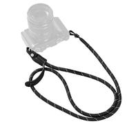 SMALLRIG Bandoulière pour appareil photo, Tressée Réglable avec Joint Torique et Coussinet en Cuir pour Appareil Photo Reflex Numérique ou sans Miroir, Noir - 4882
